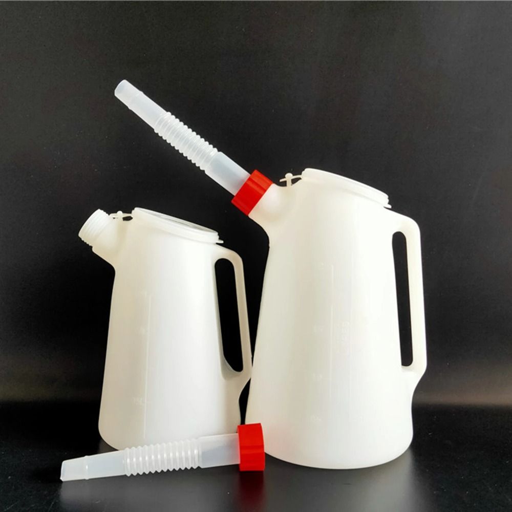 Pour Over Kettle - Plastic Oil Measuring Jug 1.2/2/3/4/5 Litre