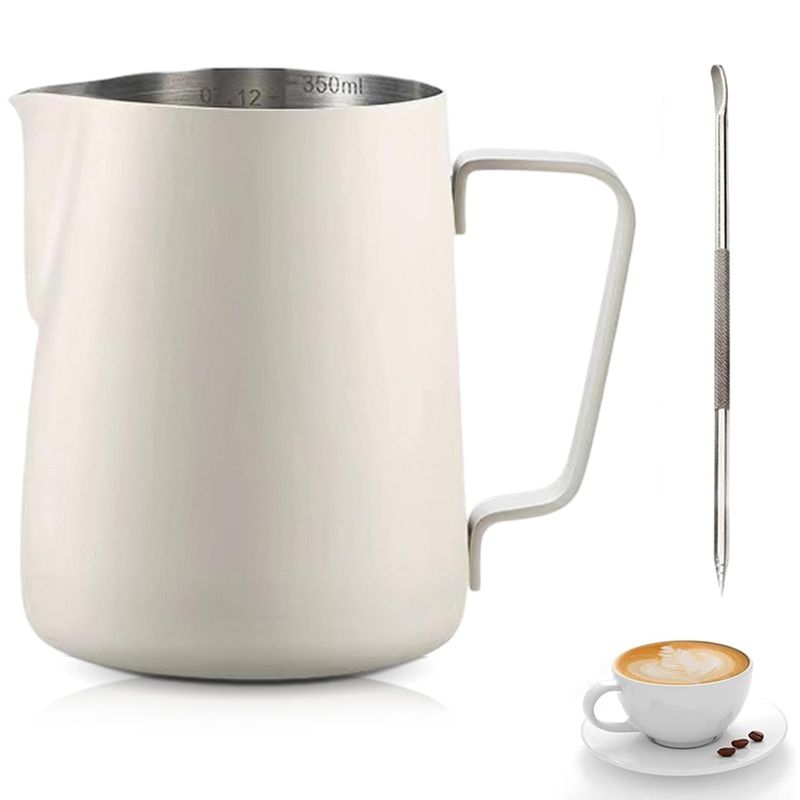 Barista Milk Jug - Milk Jug Stainless Steel Measurement and