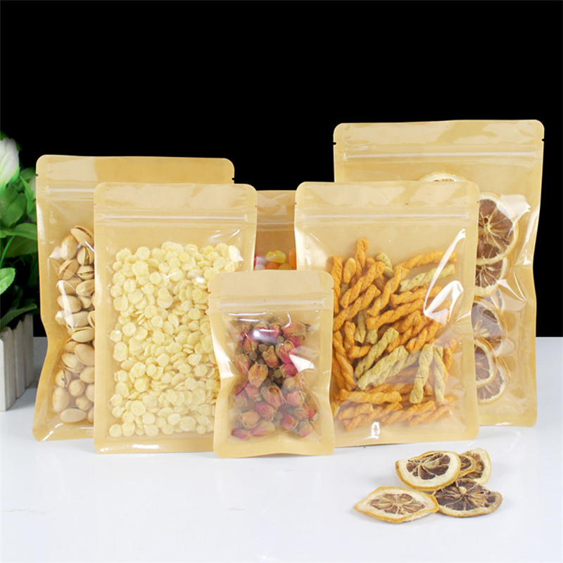 Coffee Tea Day - Brown One Side Clear Resealable Plastic
