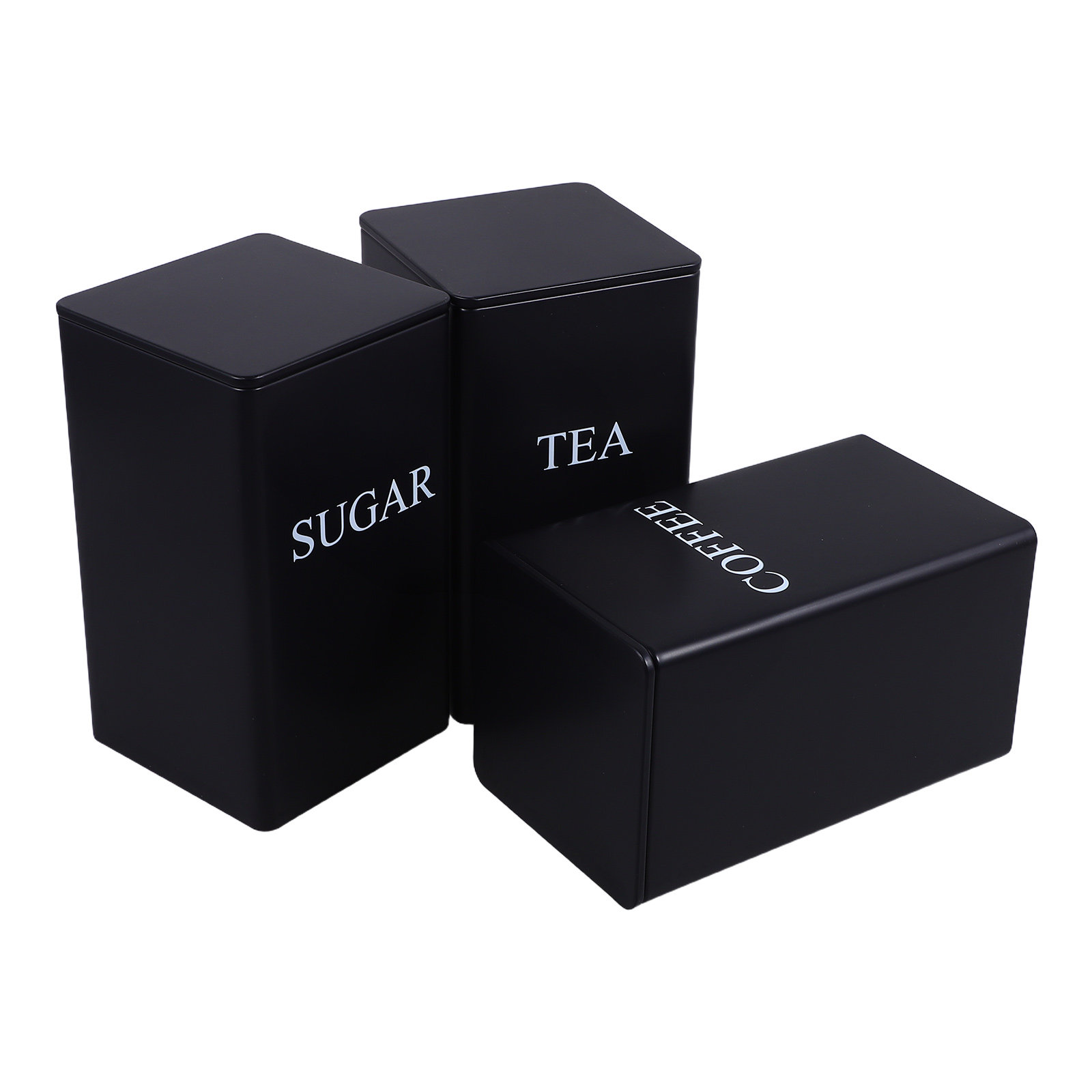3Pcs Kitchen Storage Canisters - Coffee Tea Sugar 评论和价格