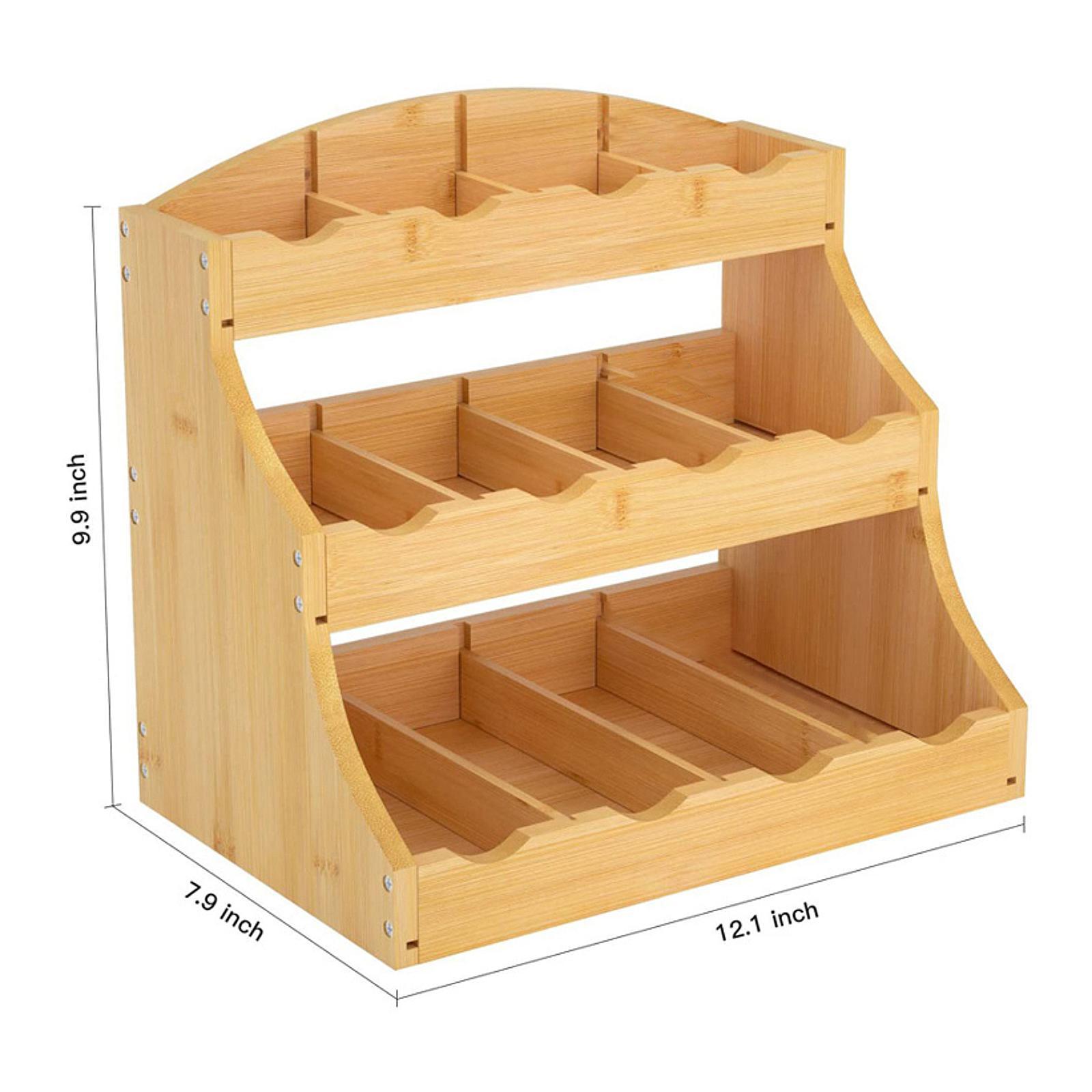 Tea Bag Organizer Seasoning Ra - Coffee Tea Station 评论和价格