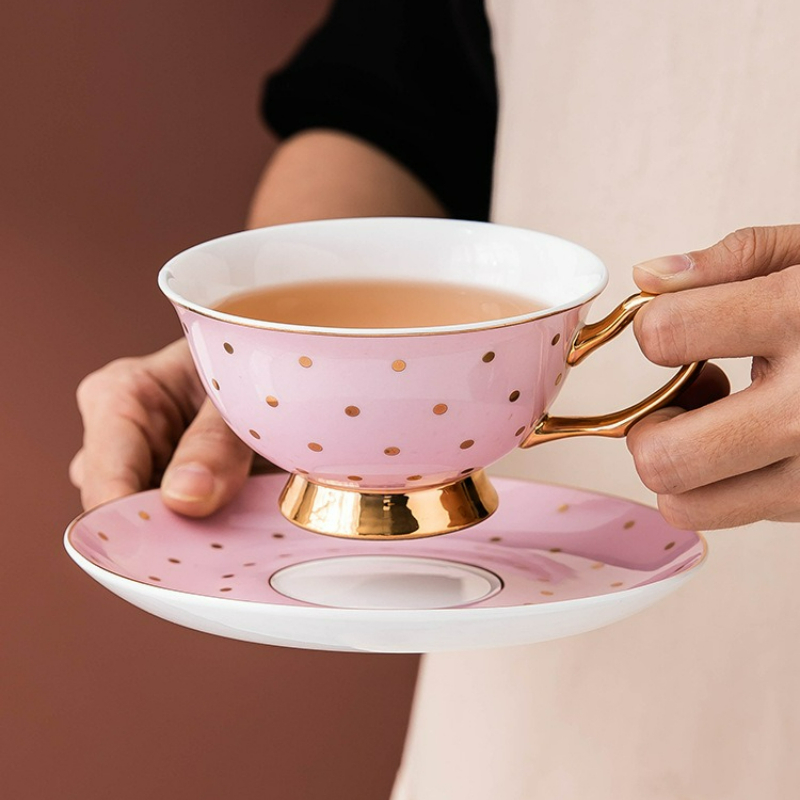 Ceramic Pink Coffee Mugs with  - Coffee Tea Home 评论和价格