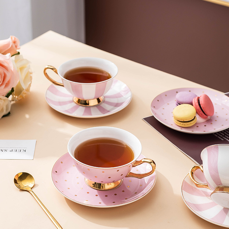 Ceramic Pink Coffee Mugs with  - Coffee Tea Home 评论和价格