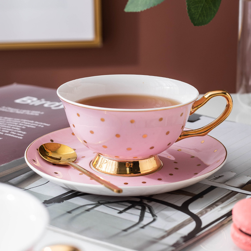 Ceramic Pink Coffee Mugs with  - Coffee Tea Home 评论和价格