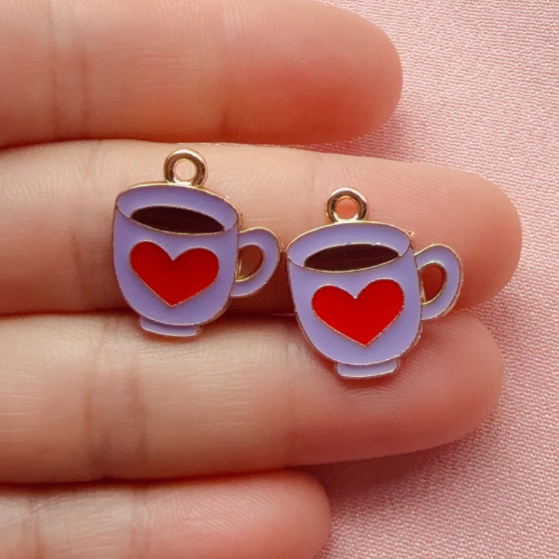12pcs Colorful Drip Oil Love C - Coffee & Tea Ken'S House 评论和价格