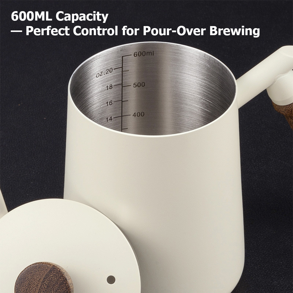 Stainless Steel Coffee Goosene - Pour Over Kettle 评论和价格