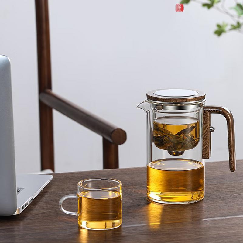 600ml 800ml Heat Resistant Gla - Coffee Tea Flower 评论和价格