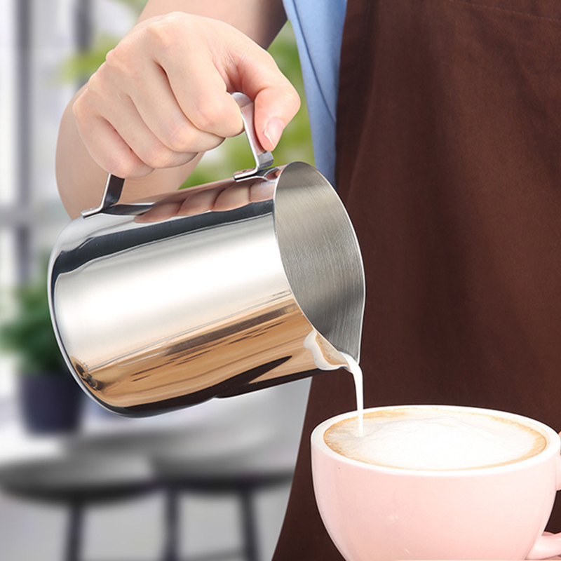 Stainless Steel Milk Frothing  - Barista Milk Jug 评论和价格