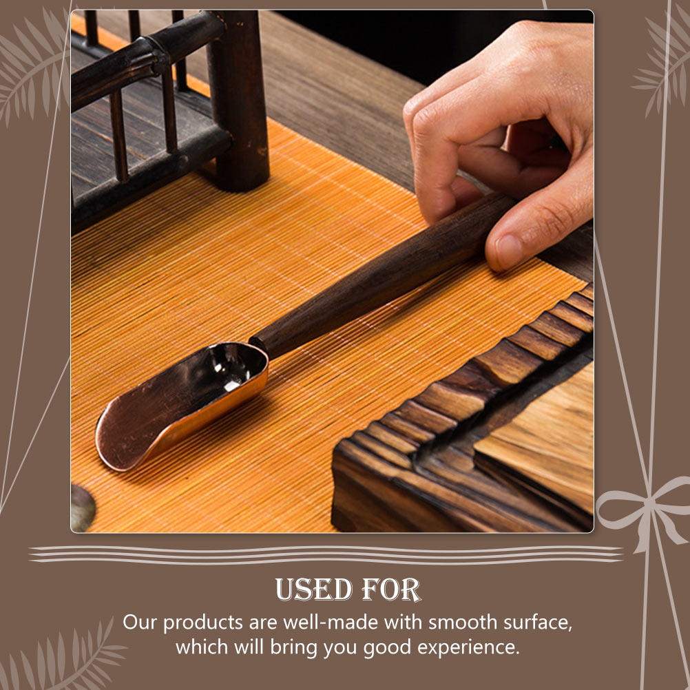 Vintage Long Handle Wooden Tea - Coffee Tea Station 评论和价格