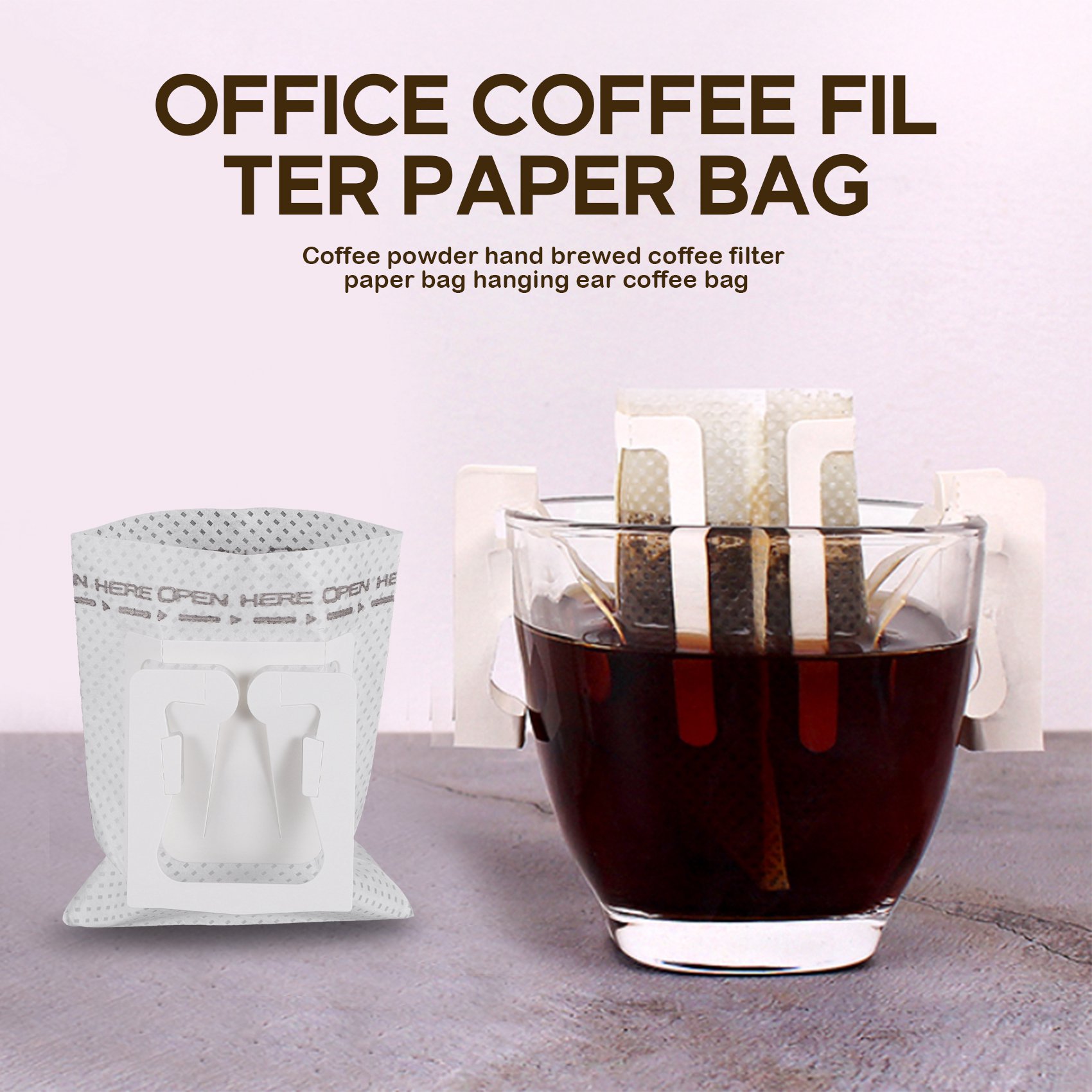 50Pcs / Pack Drip Coffee Filte - Coffee Tea & Espresso Appliances 评论和价格