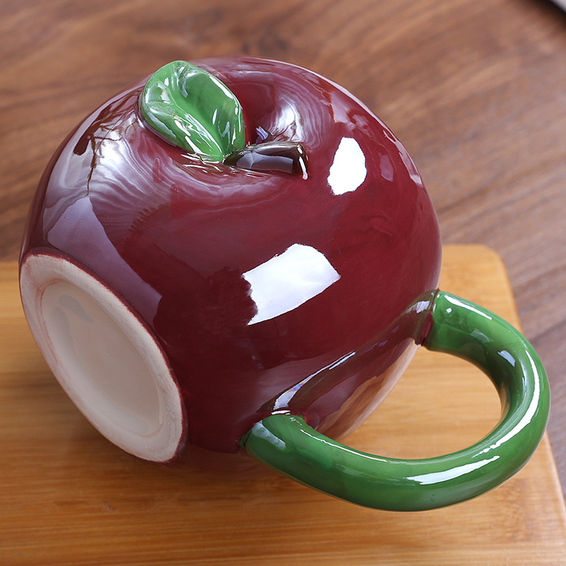 Creative Fruit Shape Mug Ceram - Coffee Tea Difference 评论和价格