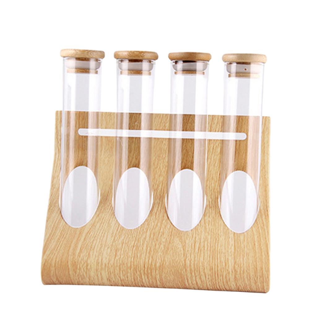 Glass Tube Storage Rack Visibl - Coffee Tea & Espresso Appliances 评论和价格