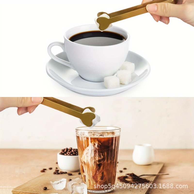 4/6PCS Stainless Steel Heart-S - Coffee Tea Day 评论和价格