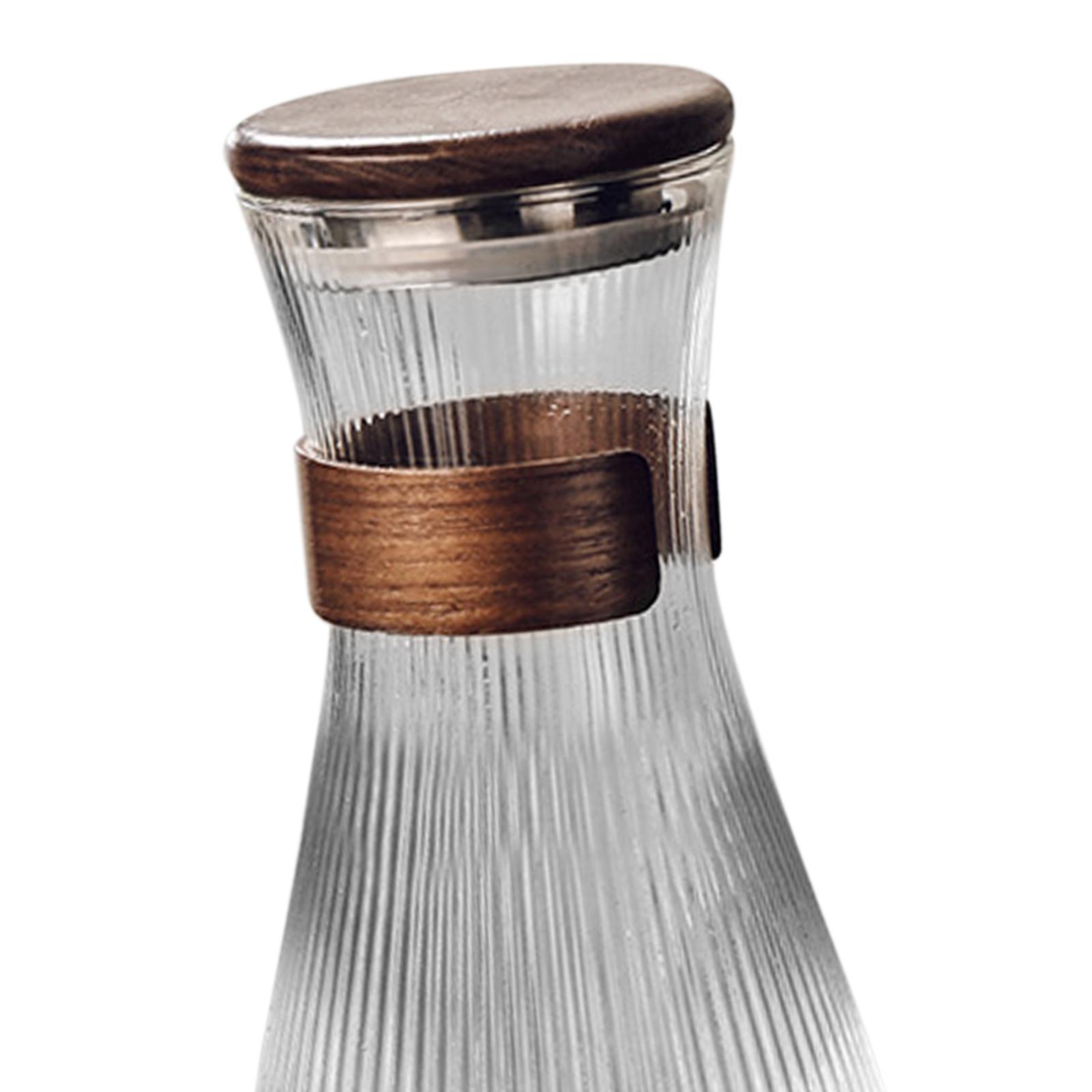 Hot Cold Glass Pitcher Walnut  - Barista Milk Jug 评论和价格