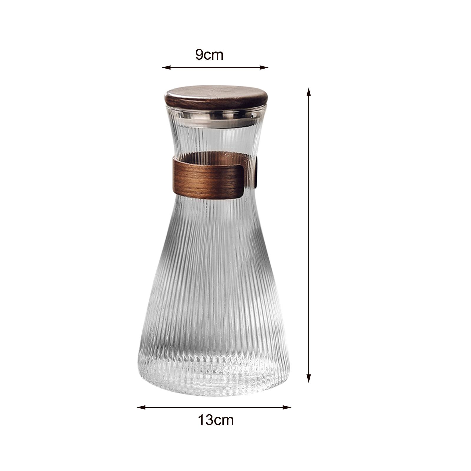 Hot Cold Glass Pitcher Walnut  - Barista Milk Jug 评论和价格