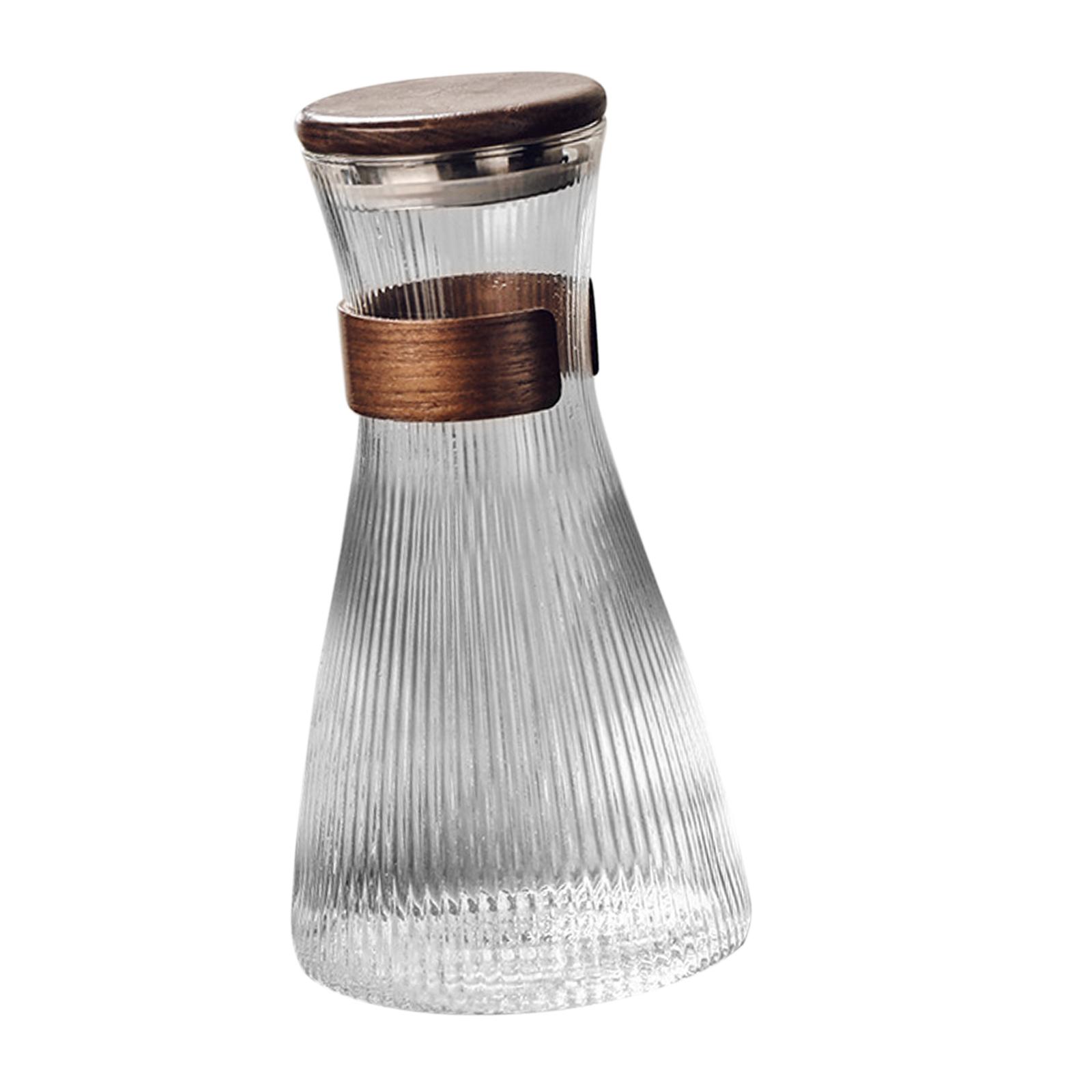 Hot Cold Glass Pitcher Walnut  - Barista Milk Jug 评论和价格