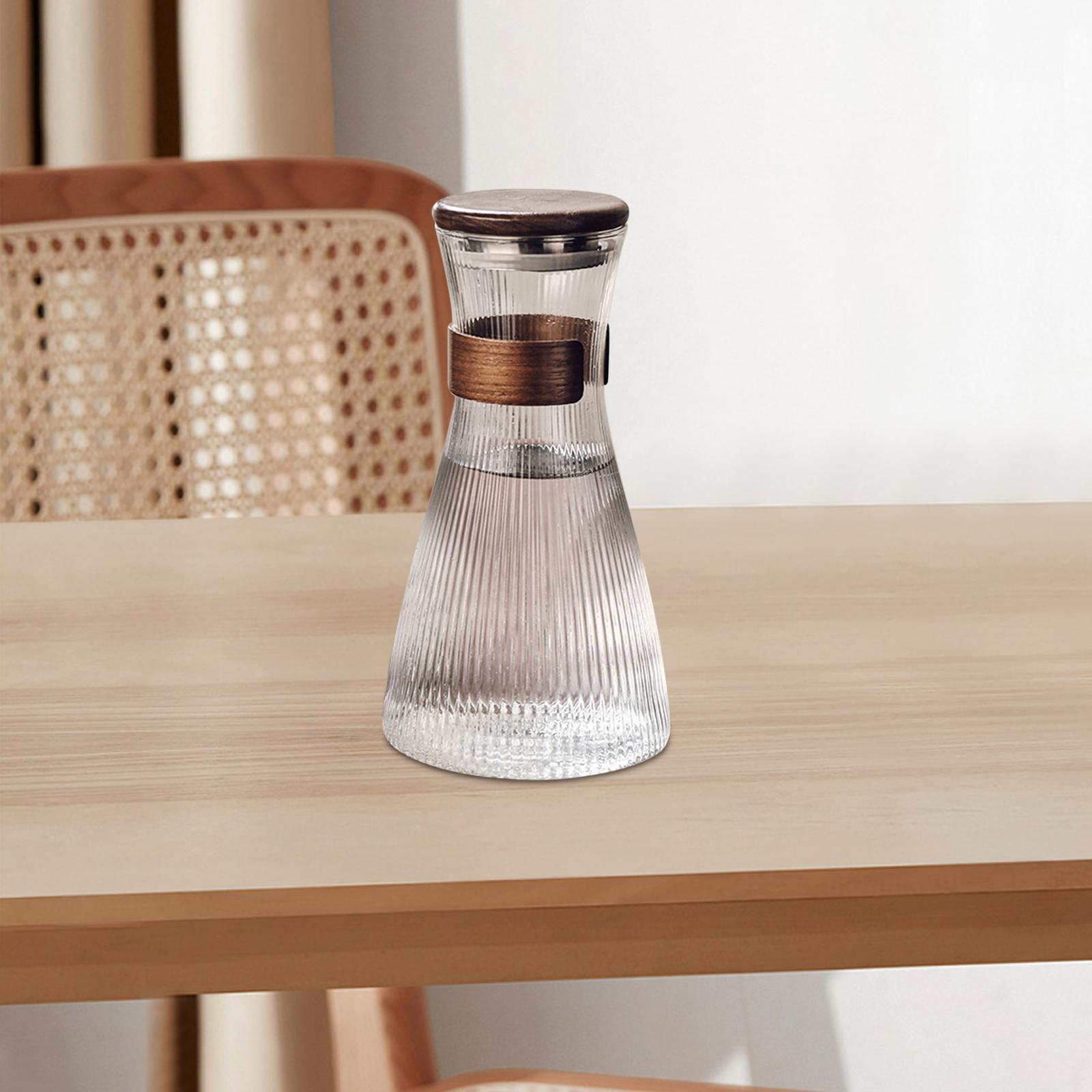Hot Cold Glass Pitcher Walnut  - Barista Milk Jug 评论和价格