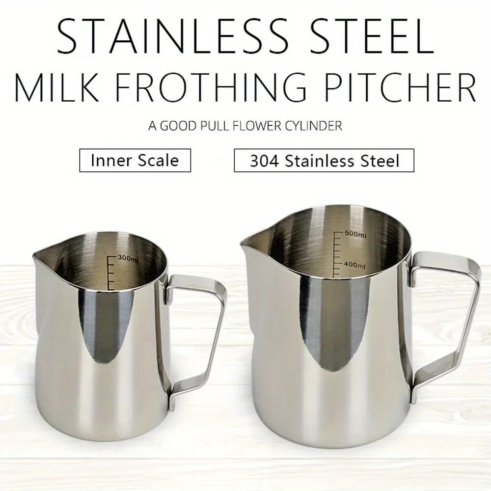 Coffee Milk Frothing Jug Latte - Barista Milk Jug 评论和价格