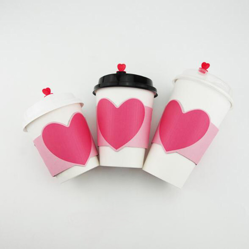 100pcs Disposable Cup Sleeve F - Coffee Tea Day 评论和价格