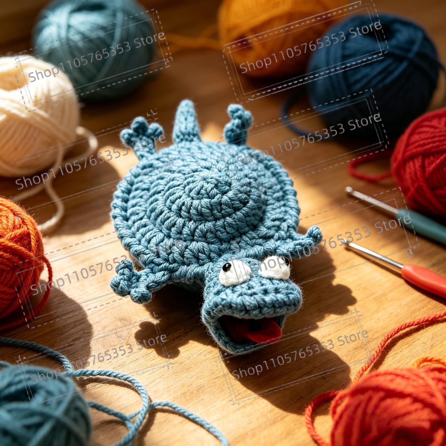 4 Pcs Different Animal Crochet - Coffee Tea Difference 评论和价格