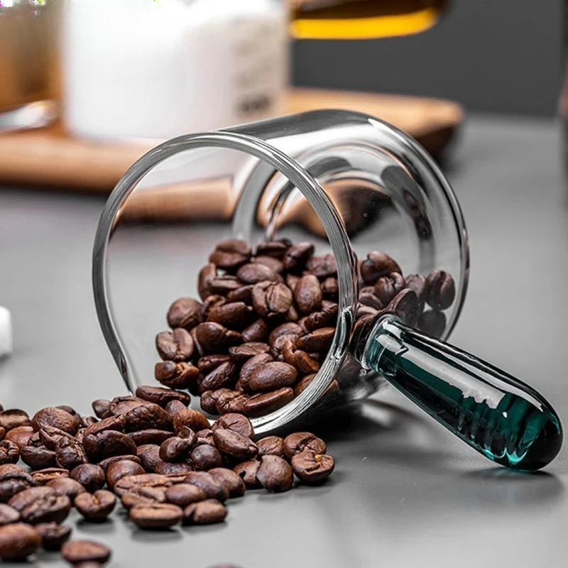1PC Glass Espresso Glasses 60/ - Barista Milk Jug 评论和价格