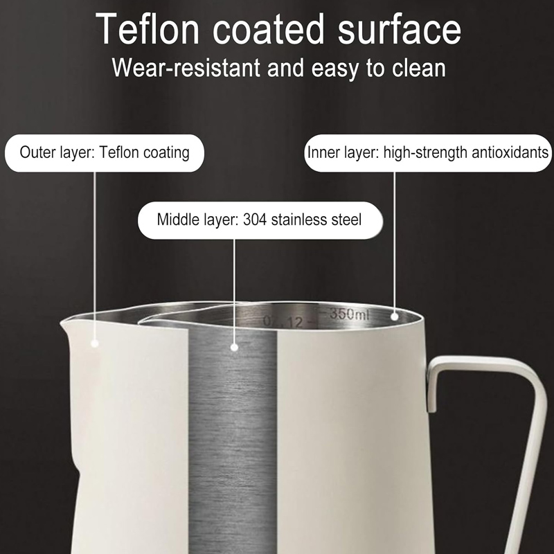 Milk Jug Stainless Steel Measu - Barista Milk Jug 评论和价格