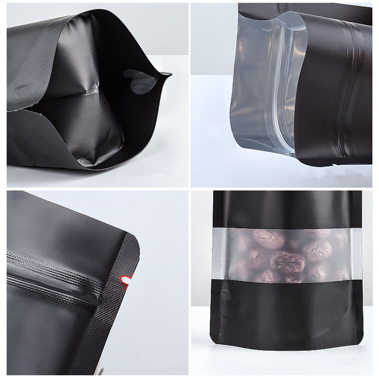 100PCS Stand-up Matte Black Al - Coffee Tea Day 评论和价格