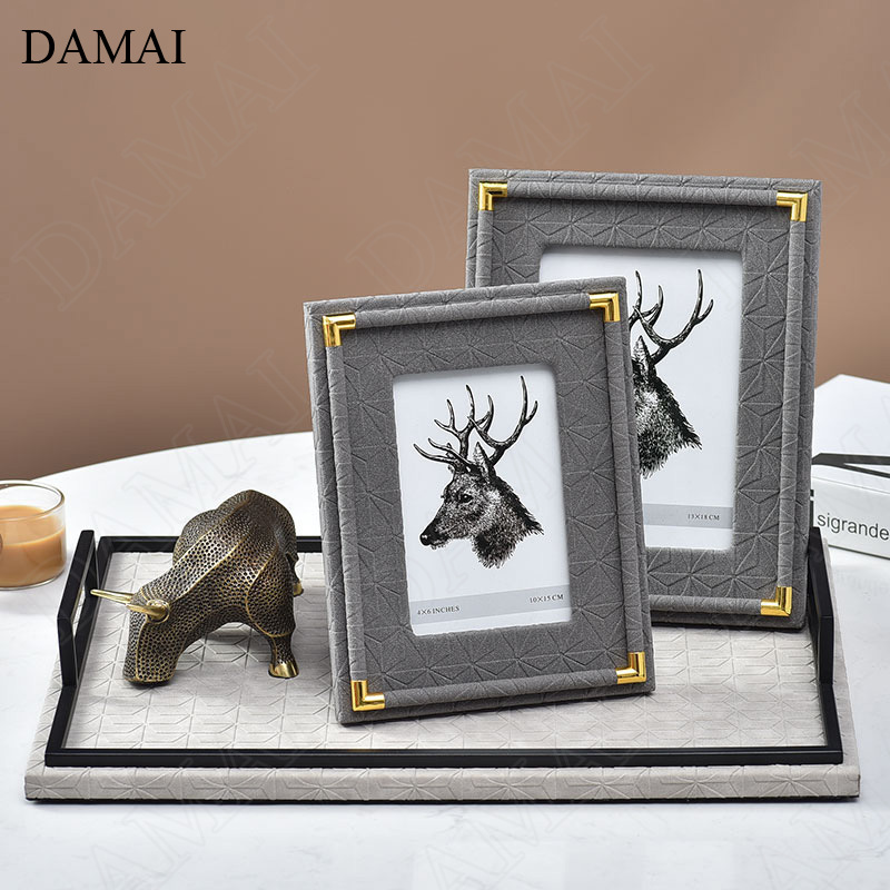 Creative Gray Leather Trays De - Coffee Tea Photos 评论和价格