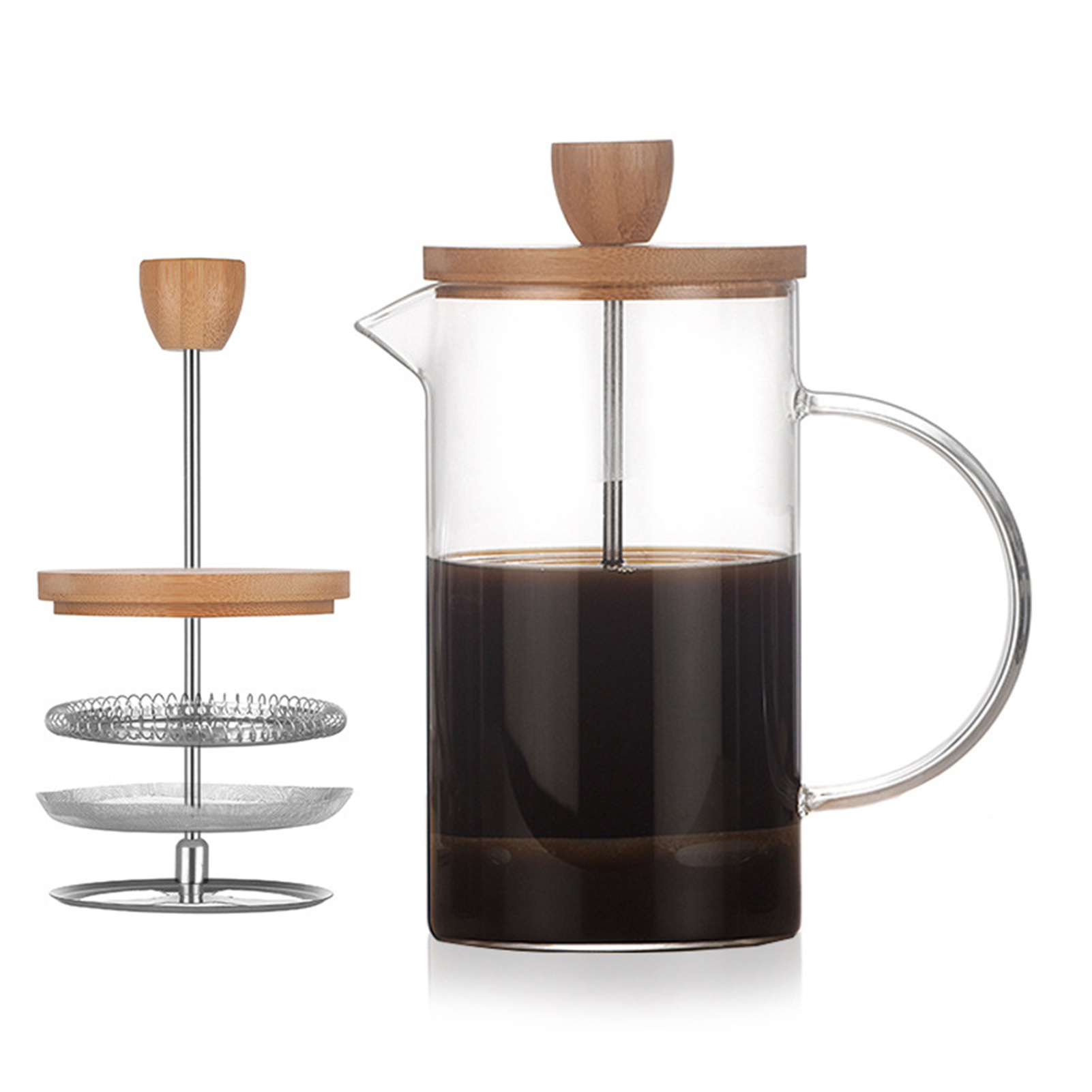 Versatile Home French Filter P - Coffee And Tea Glass 评论和价格