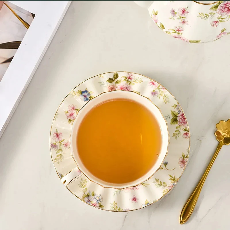 3PCS/Sets Pastoral style Flowe - Coffee Tea Flower 评论和价格