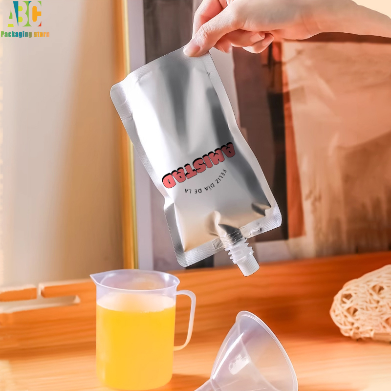 Aluminum Foil Spout Bag with C - Coffee Tea Flower 评论和价格