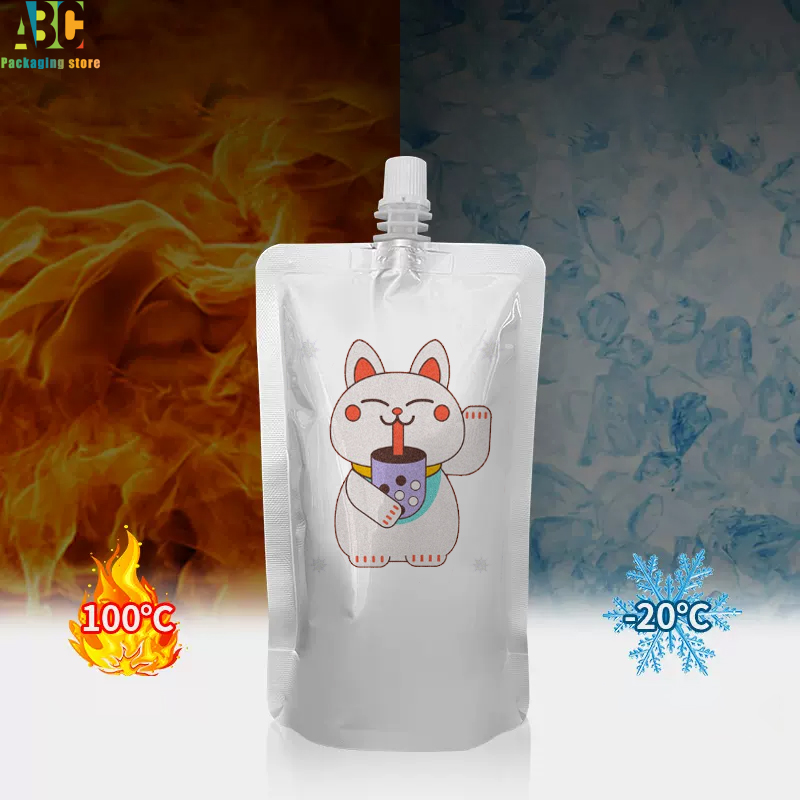 Aluminum Foil Spout Bag with C - Coffee Tea Flower 评论和价格