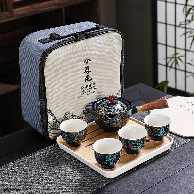 Chinese Kung Fu Tea Set Sand C - Pour Over Kettle 评论和价格