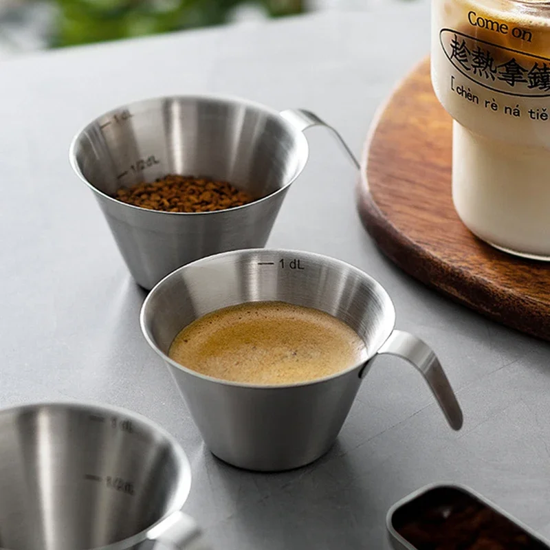 100ml Measuring Cup Stainless  - Barista Milk Jug 评论和价格