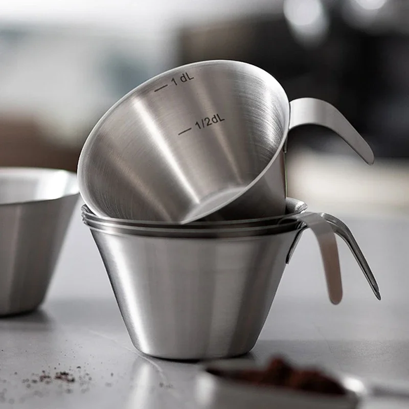 100ml Measuring Cup Stainless  - Barista Milk Jug 评论和价格