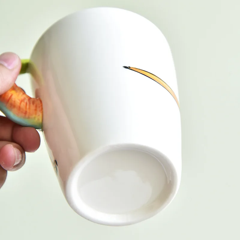 Dinosaur Shaped Water Cup Cute - Coffee Tea Difference 评论和价格