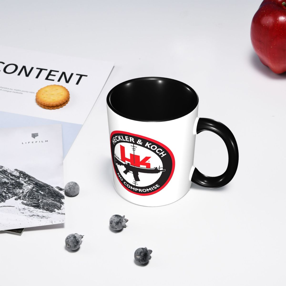 Heckler Koch Hk Logo Mug Funny - Coffee Tea Hk 评论和价格