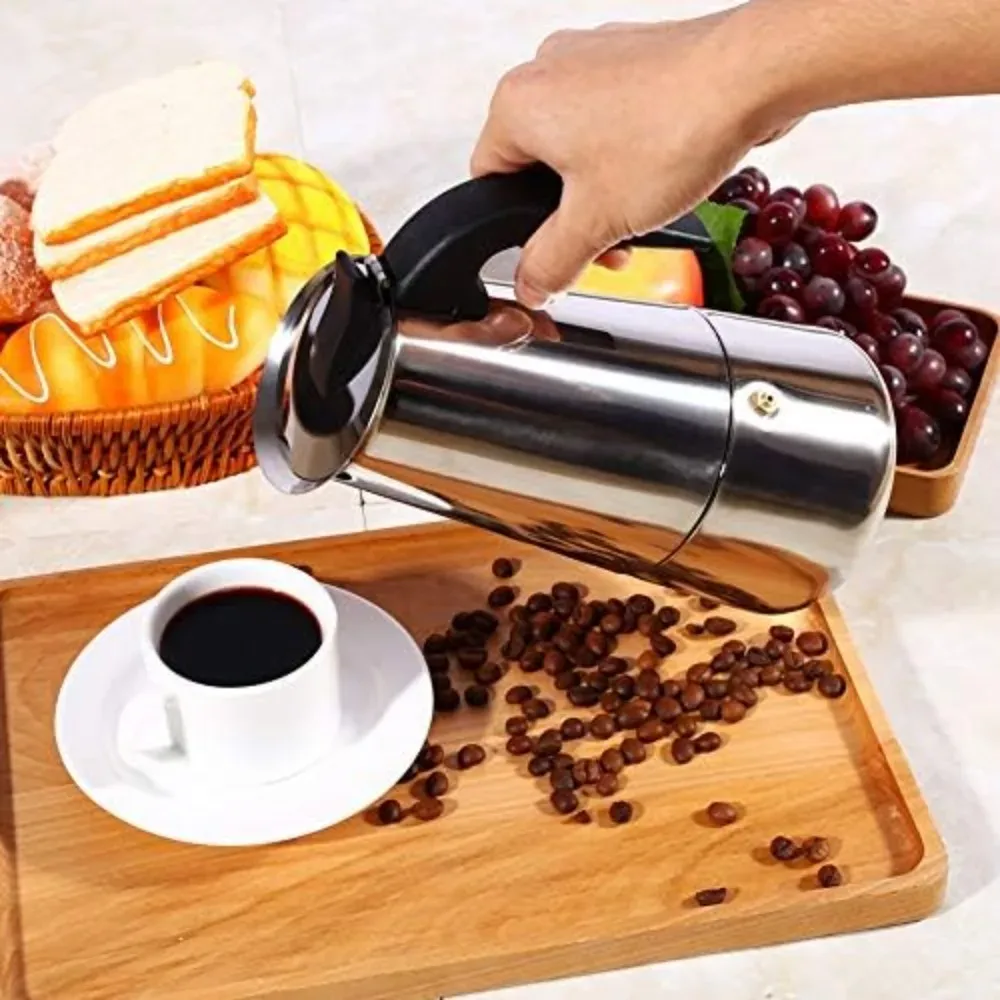 Mocha Coffee Pots Stainless St - Coffee Tea Home 评论和价格