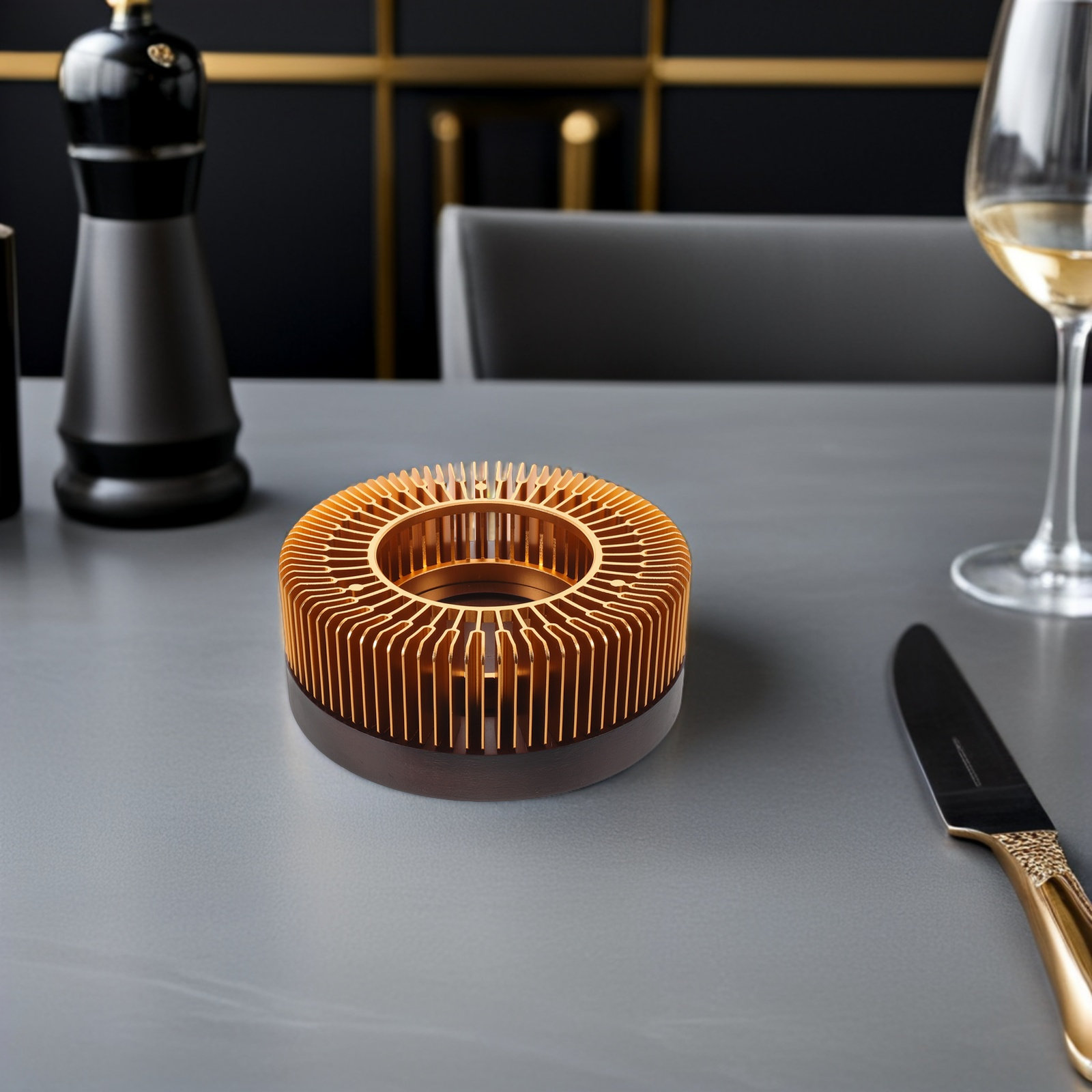 Gold Tea Pot Warmer Heater Alu - Coffee Tea Station 评论和价格