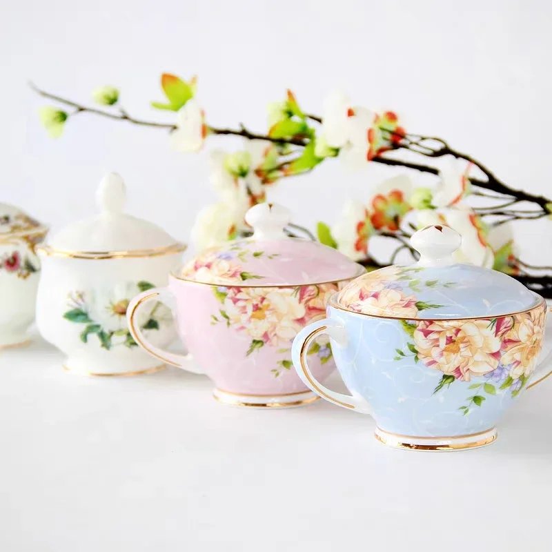 European Style Sugar Bowl for  - Coffee Tea Sugar 评论和价格