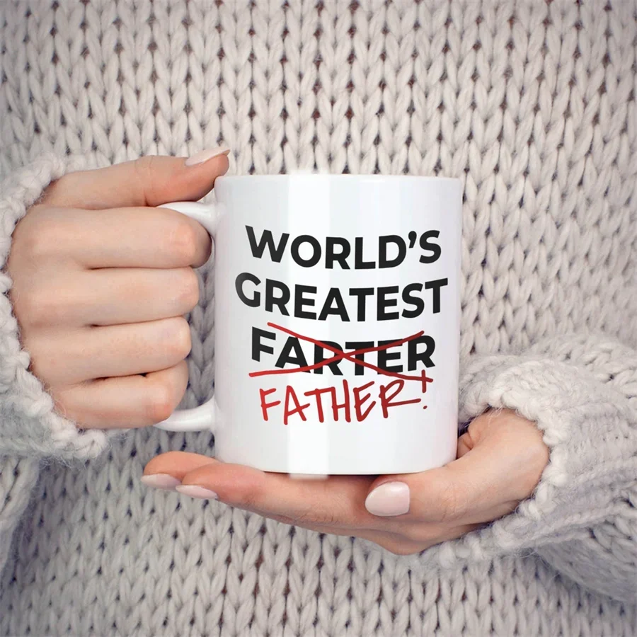 Fathers Day Mugs For Best Fart - Coffee Tea Day 评论和价格