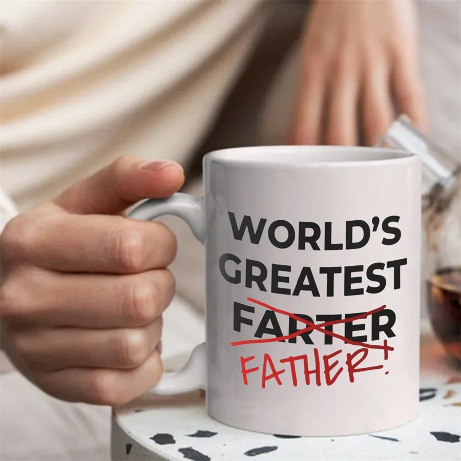 Fathers Day Mugs For Best Fart - Coffee Tea Day 评论和价格