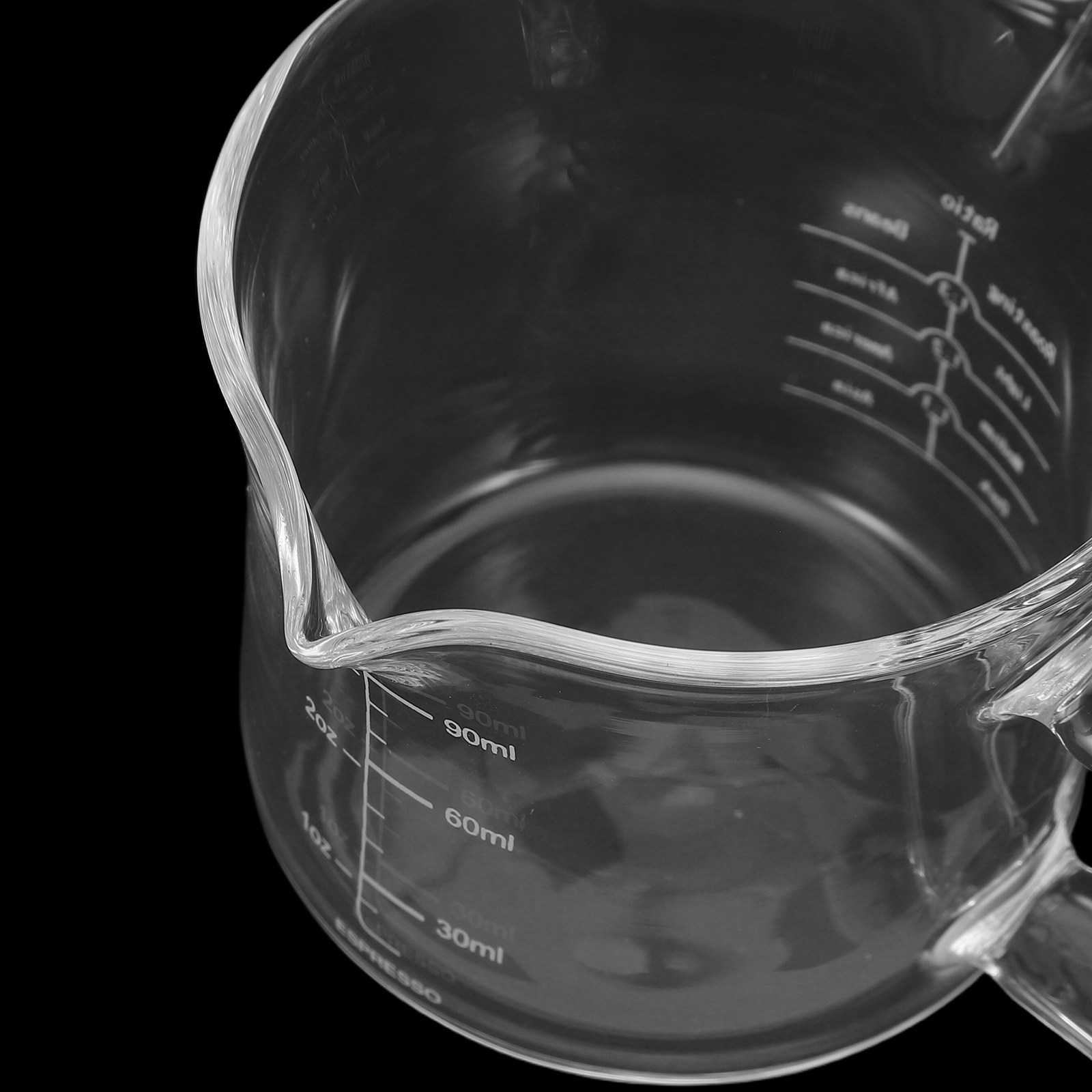 Double Spout Glass Measuring C - Coffee And Tea Glass 评论和价格